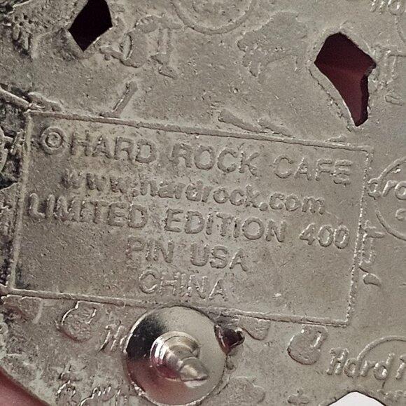 Hard Rock Cafe Atlantic City Pin Halloween 2001 Frankenstein Guitar Enamel - Picture 4 of 8